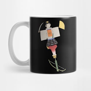 Japanese Samura Samurai Art Aesthetic Toy Bow Arrow Mug